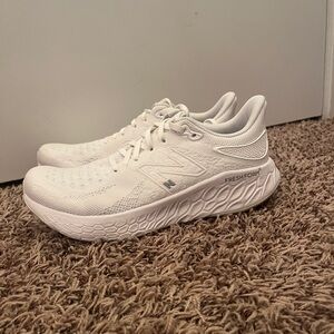 New Balance White Fresh Foam 1080 v12 Running Shoes